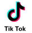 Tik Tok logo.